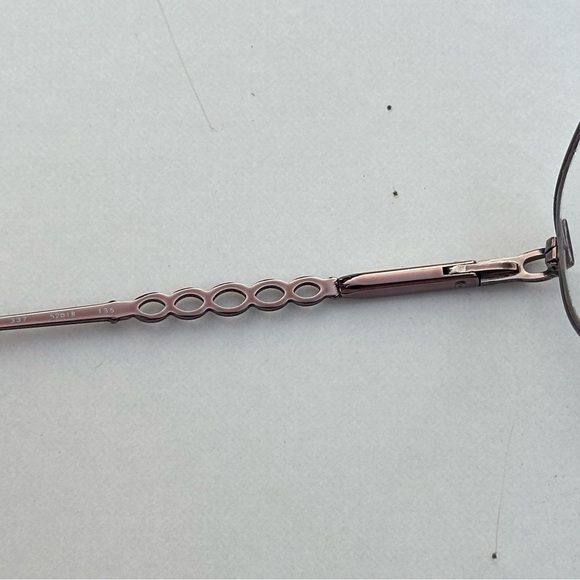 Sferoflex eyeglass frames, Silver tone, Oval Lense, Women’s FRAMES ONLY - Picture 4 of 8